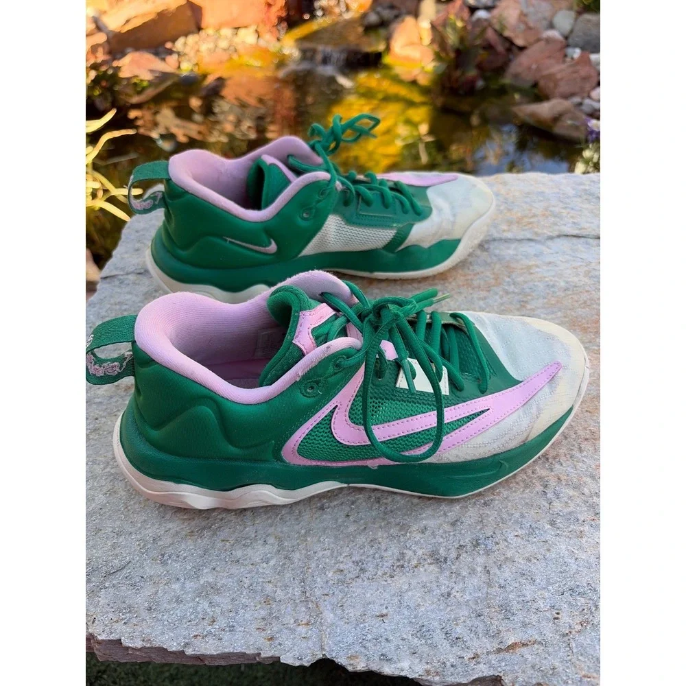 Nike Giannis Immortality 3 Green Pink Basketball Shoes DZ7533-300‎ Mens 8.5